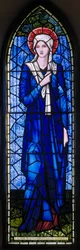 Rottingdean, St Margaret, Morris & Co., Edward Burne-Jones, Die Jungfrau Maria, 1894
